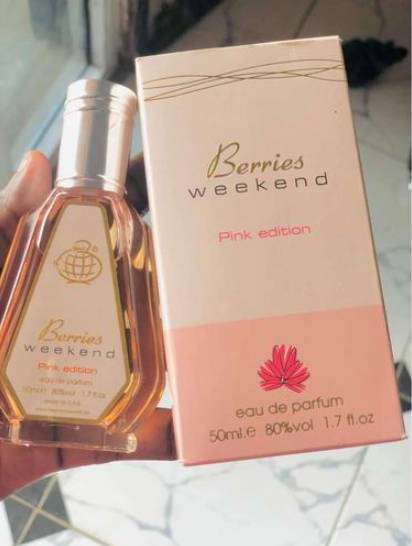 BERRIES WEEKEND PINK EDITION  Eau De Parfum - 50ml Perfume - Feminine Luxury