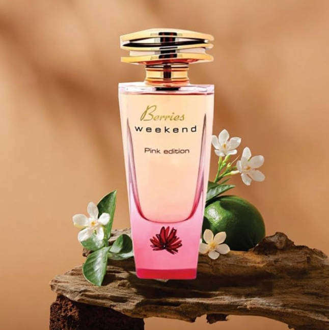 BERRIES WEEKEND PINK EDITION  Eau De Parfum - 100ml Perfume Combo Set - Feminine Luxury