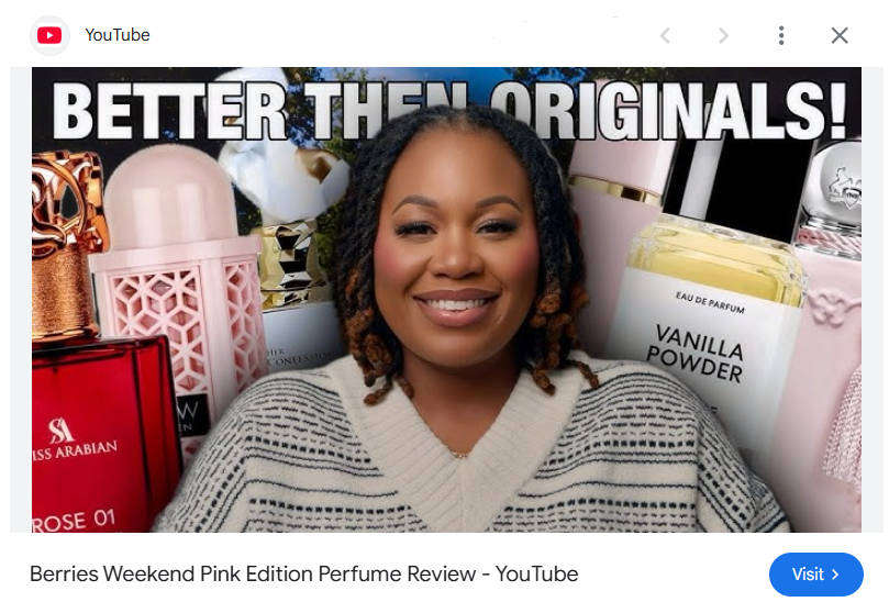 BERRIES WEEKEND PINK EDITION  Eau De Parfum - 50ml Perfume - Feminine Luxury