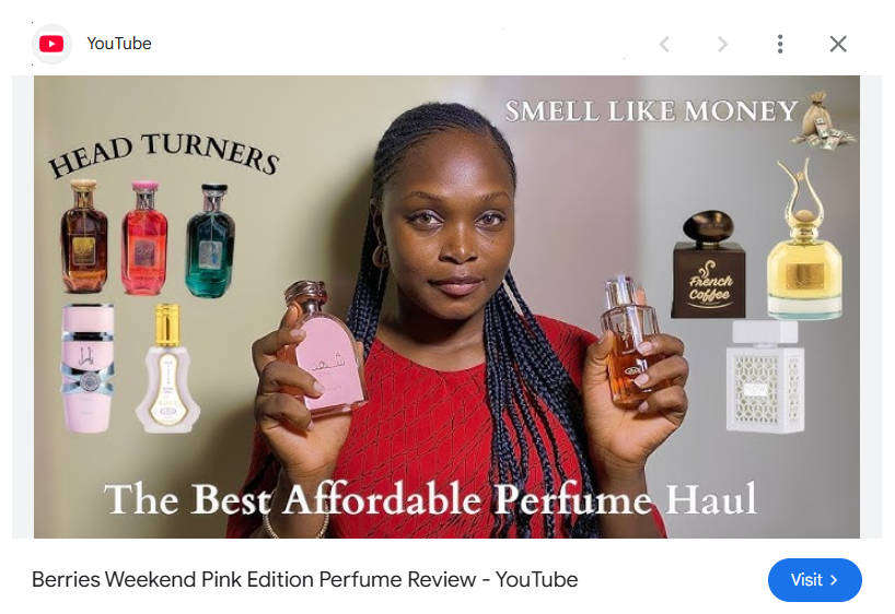 BERRIES WEEKEND PINK EDITION  Eau De Parfum - 50ml Perfume - Feminine Luxury