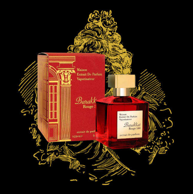 Barakkat Rouge 540 Extrait de Parfum 100ml by Fragrance World - Unisex Perfume
