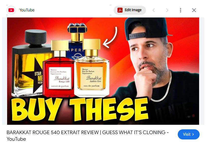 Barakkat Rouge 540 Extrait de Parfum by Fragrance World - Unisex Perfume 50ml