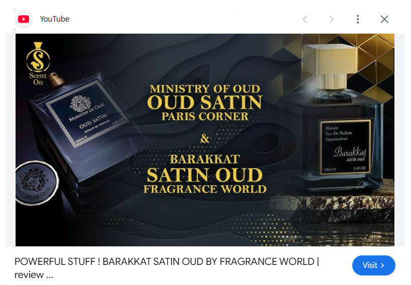 Barakkat Satin Oud by Fragrance World - Eau de Parfum for Men 100ml