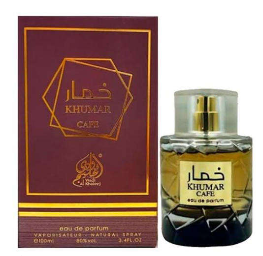 Khumar Café Eau de Parfum by Wadi Al Khaleej  Spicy. Bold. Addictive. Unisex | Long-Lasting | 100ml