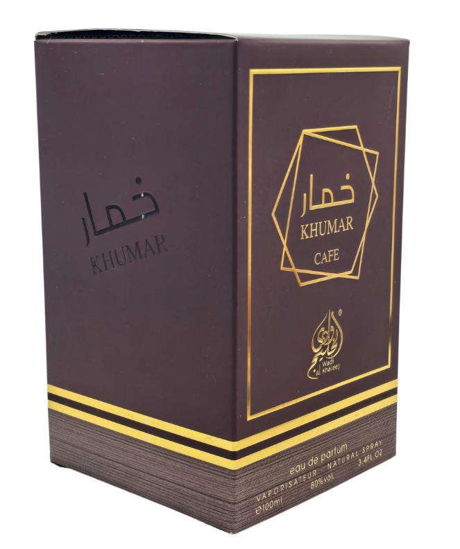 Khumar Café Eau de Parfum by Wadi Al Khaleej  Spicy. Bold. Addictive. Unisex | Long-Lasting | 100ml