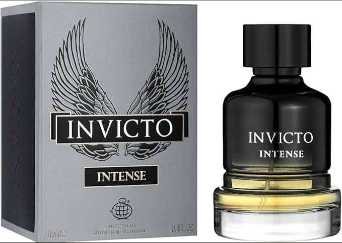 INVICTO INTENSE  by Fragrance World - The Ultimate Power Scent for Men Who Command Respect.