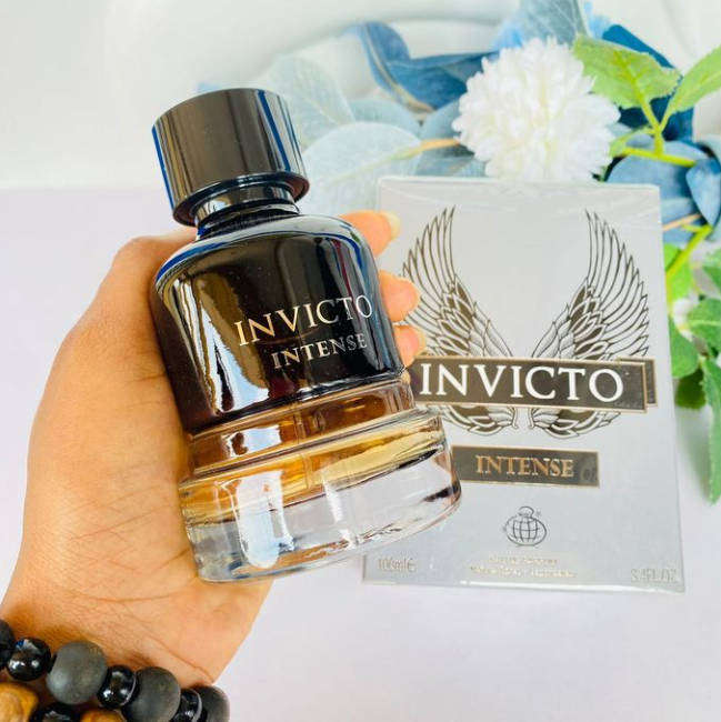 INVICTO INTENSE  by Fragrance World - The Ultimate Power Scent for Men Who Command Respect.