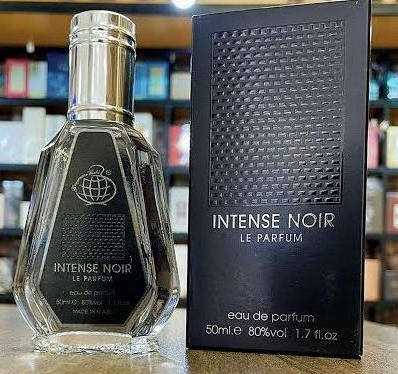 Intense Noir Le Parfum by Fragrance World - For Men - 50ml Eau de Parfum