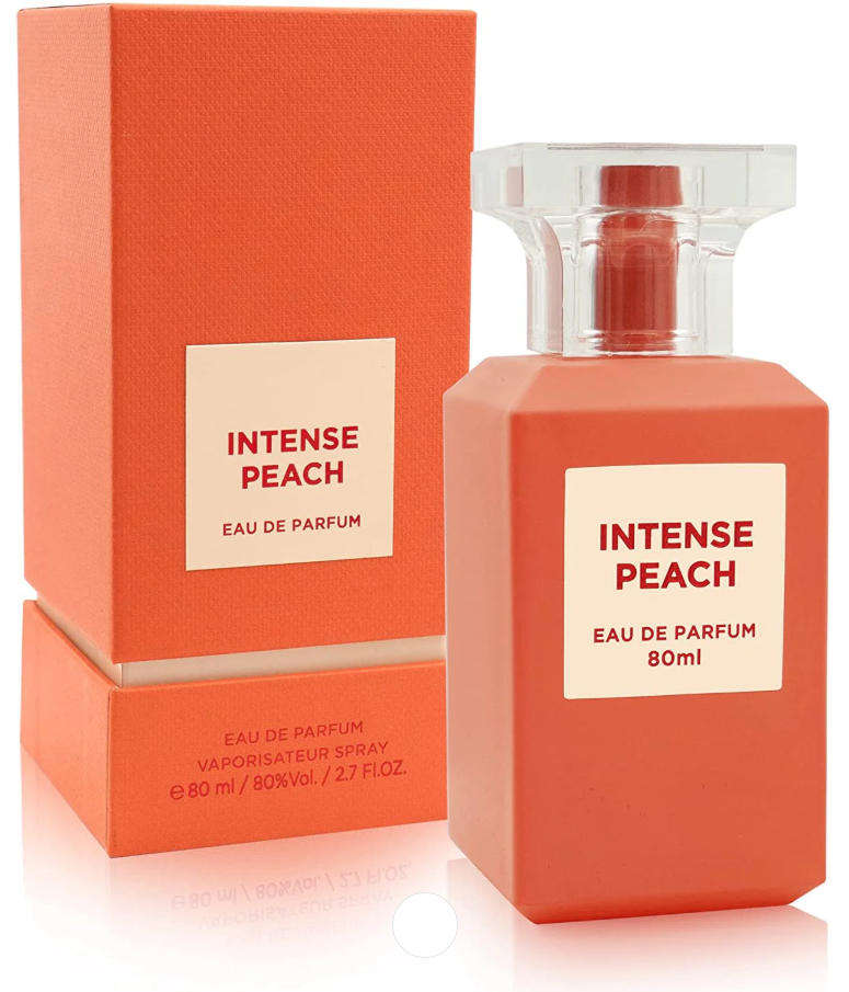 Intense Peach by Fragrance World  Eau de Parfum for Men (Unisex Appeal) 80ml