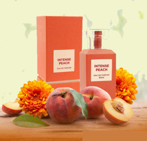 Intense Peach by Fragrance World  Eau de Parfum for Men (Unisex Appeal) 80ml