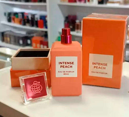Intense Peach by Fragrance World  Eau de Parfum for Men (Unisex Appeal) 80ml
