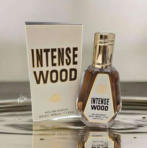 Intense Wood - Eau de Parfum by Fragrance World - A Statement of Sophistication and Strength 50ml