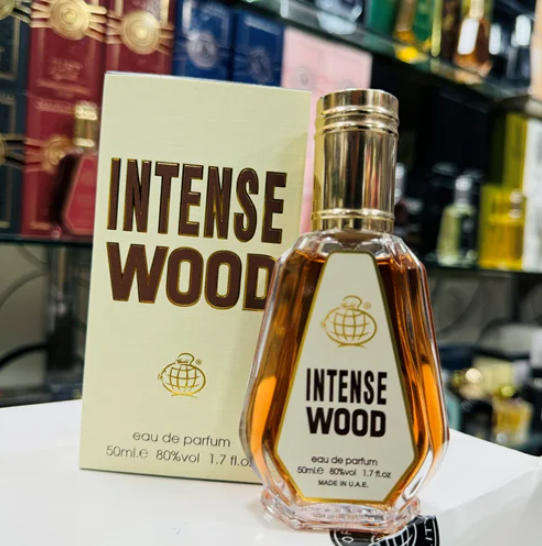 Intense Wood - Eau de Parfum by Fragrance World - A Statement of Sophistication and Strength 50ml