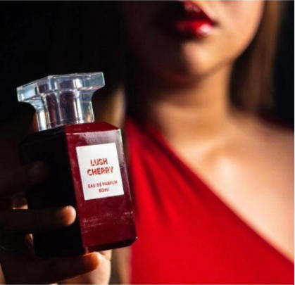 Lush Cherry by Fragrance World  - Unisex Eau De Perfum 80ml - The Perfect Women's Day Gift!