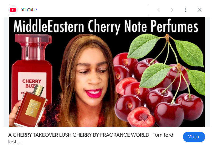 Lush Cherry by Fragrance World  - Unisex Eau De Perfum 80ml - The Perfect Women's Day Gift!