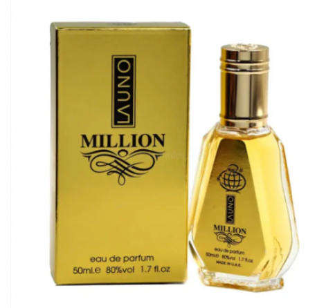 LA UNO Million - by Fragrance World  Eau de Parfum  50ml - The Gold Standard Men's Fragrance