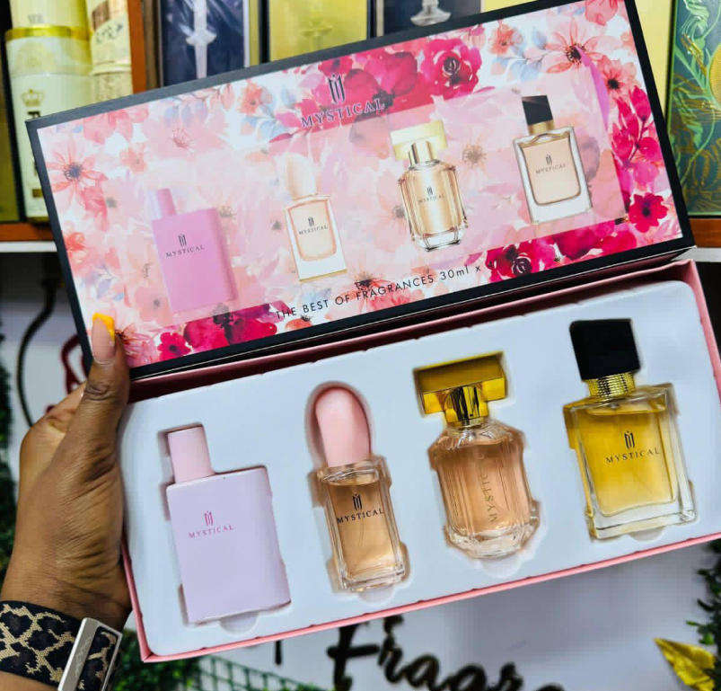 Mystical - Beautiful Fragrance Gift Set (x4 30ml)  Celebrate Her This Women's Day. She Deserves It!