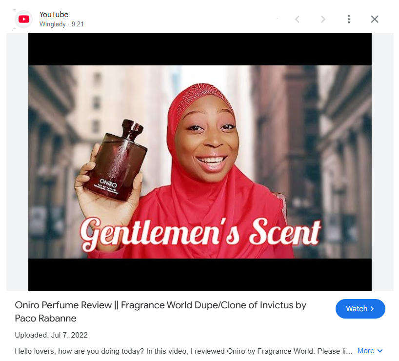 ONIRO by Fragrance World Eau de Parfum for Men - Unleash the Victory Within 50ml