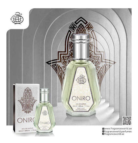 ONIRO by Fragrance World Eau de Parfum for Men - Unleash the Victory Within 50ml