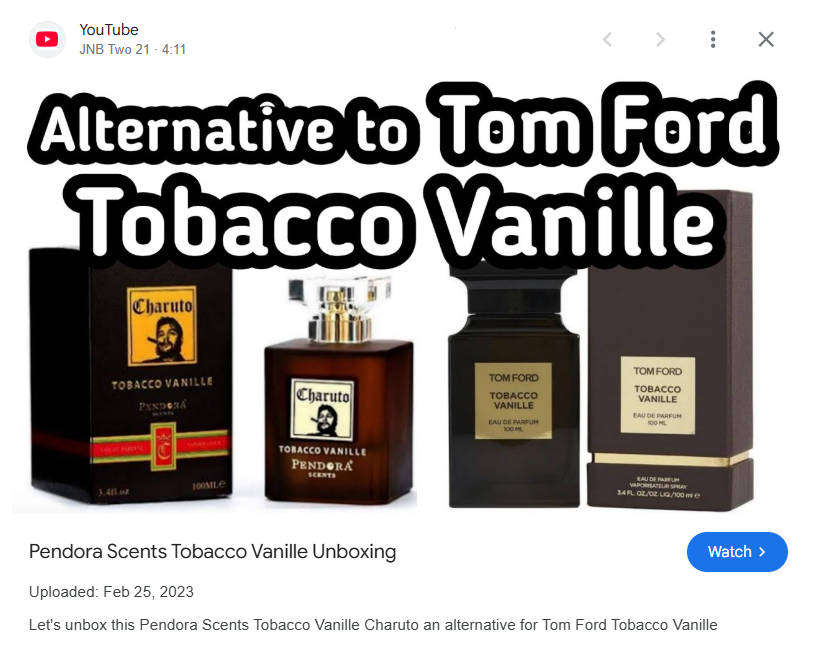 Charuto Tobacco Vanille by Paris Corner  The Modern Gentlemans Signature Scent