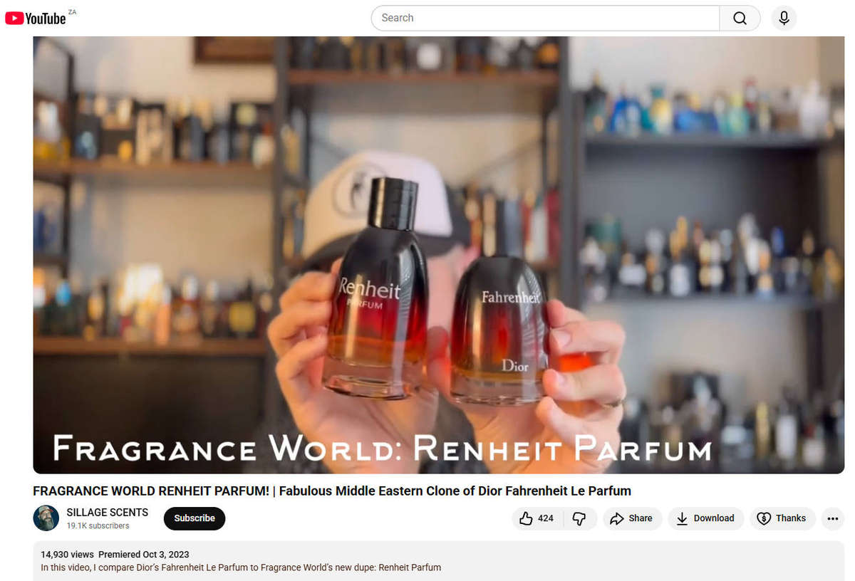 Renheit PARFUM EDP 100ml - A Bold, Masculine Classic Reimagined for the Modern Gentleman