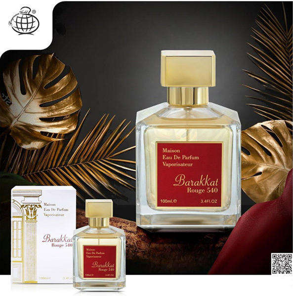 Barakkat Rouge 540 Eau de Parfum  100ml Unisex | By Fragrance World - Limited Stock & Long Lasting