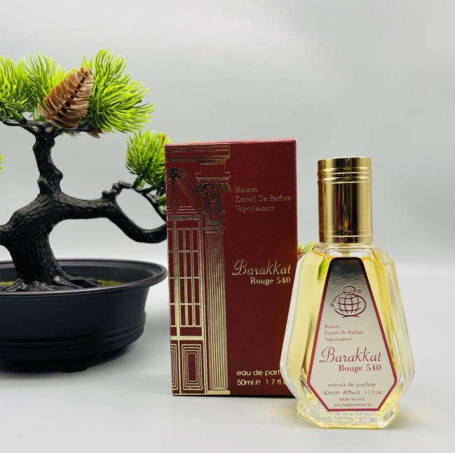 Barakkat Rouge 540 Extrait de Parfum by Fragrance World - Unisex Perfume 50ml