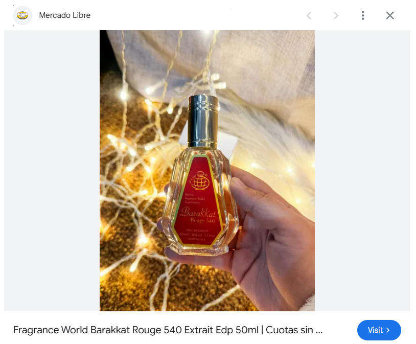 Barakkat Rouge 540 Extrait de Parfum by Fragrance World - Unisex Perfume 50ml