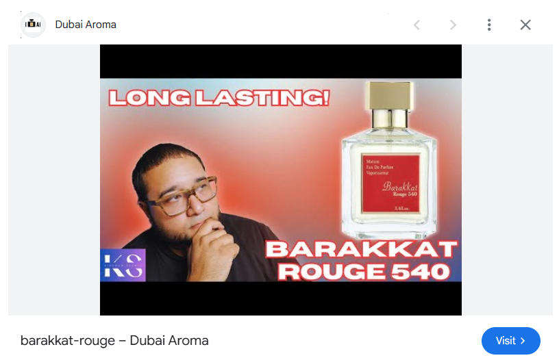 Barakkat Rouge 540 Extrait de Parfum by Fragrance World - Unisex Perfume 50ml