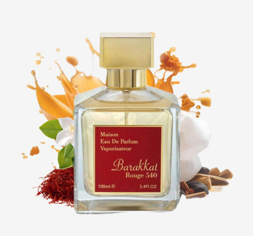Barakkat Rouge 540 Eau de Parfum  100ml Unisex | By Fragrance World - Limited Stock & Long Lasting