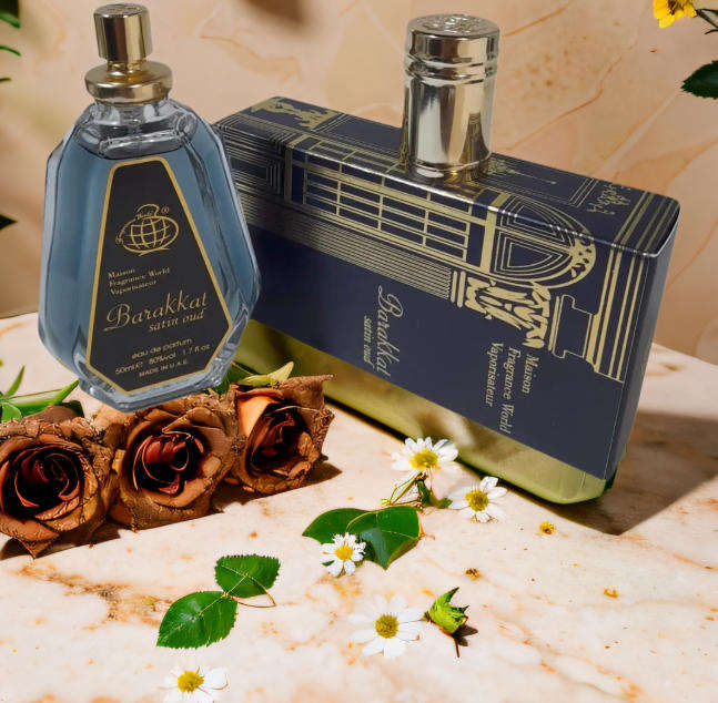 Barakkat Satin Oud by Fragrance World - Eau de Parfum for Men (Unisex) 50ml