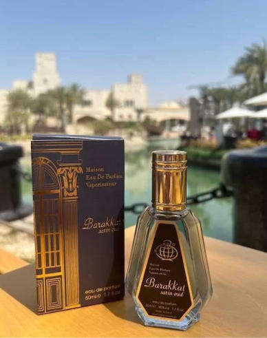 Barakkat Satin Oud by Fragrance World - Eau de Parfum for Men (Unisex) 50ml