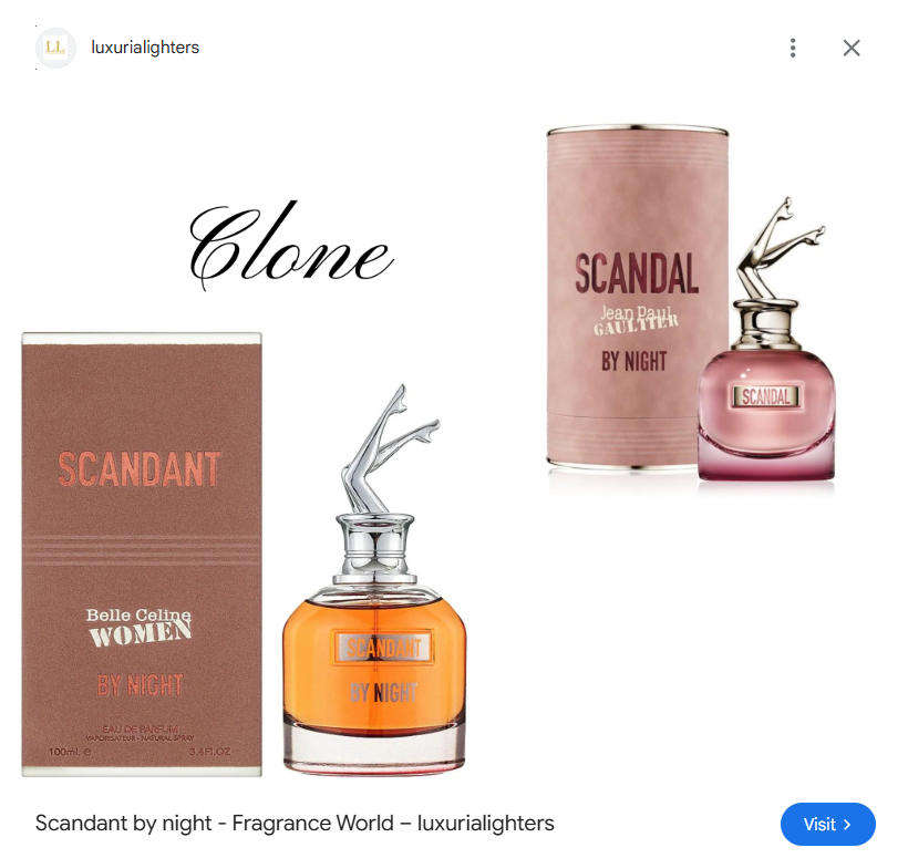 Scandant Belle Celine Woman By Night  Inspired by iconic honeyfloral night scent (Fragrance World)