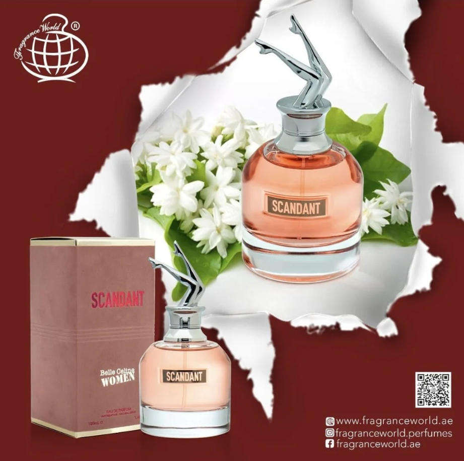 Scandant Belle Celine Woman By Night  Inspired by iconic honeyfloral night scent (Fragrance World)