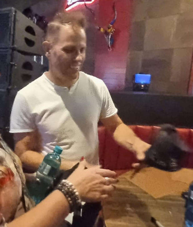 Autographed Garth Taylor 23 Music Black Cap  Signed by SA Music Icon!