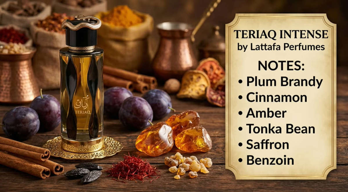 LATTAFA TERIAQ INTENSE EDP  AUTHENTIC | RARE 100ml - Unisex