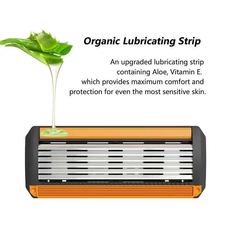 Replacement Cartridges: 8 × Razor Blades  Fits any Fusion 5 Handle and is 100% Compatible