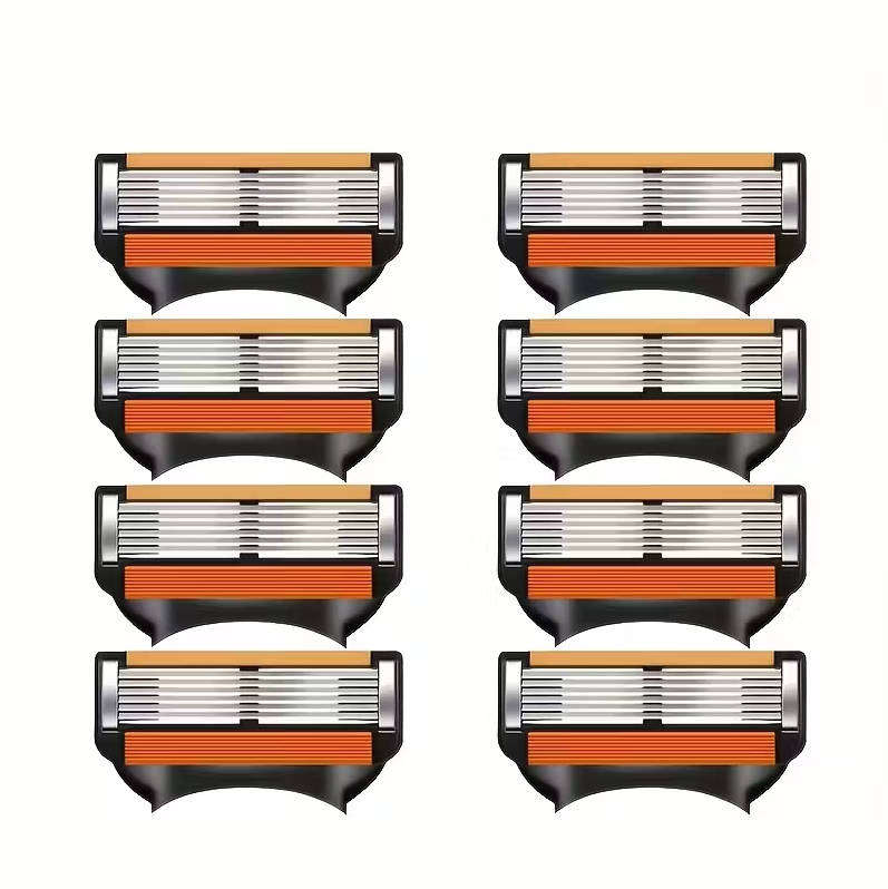 Replacement Cartridges: 8 × Razor Blades  Fits any Fusion 5 Handle and is 100% Compatible