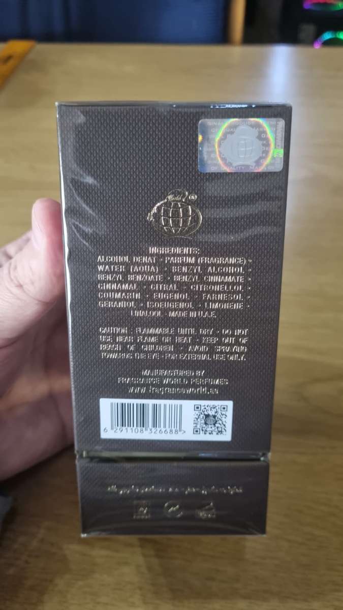 VANILLE EN TOBACCO - Eau De Parfum 100ml by Fragrance World (For Him)