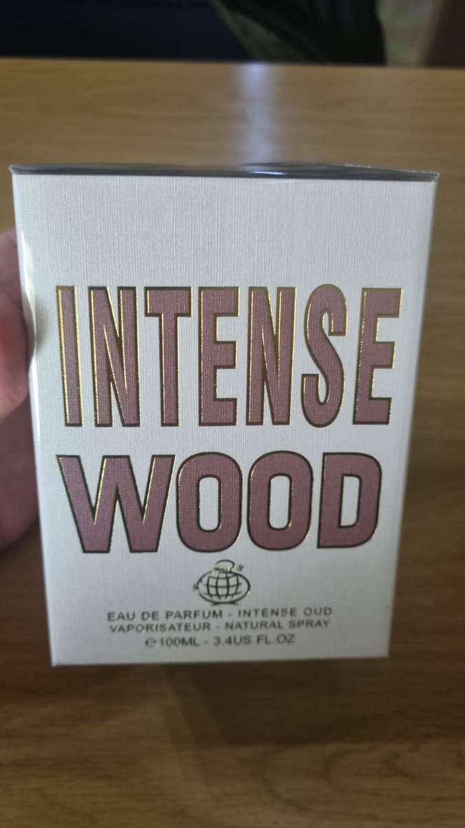 Intense Wood - Eau de Parfum by Fragrance World - A Statement of Sophistication and Strength 100ml