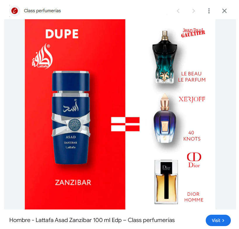 ASAD Zanzibar by Lattafa - Eau de Parfum for Men (New Release) 100ml