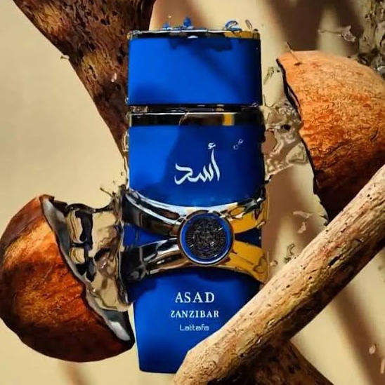 ASAD Zanzibar by Lattafa - Eau de Parfum for Men (New Release) 100ml