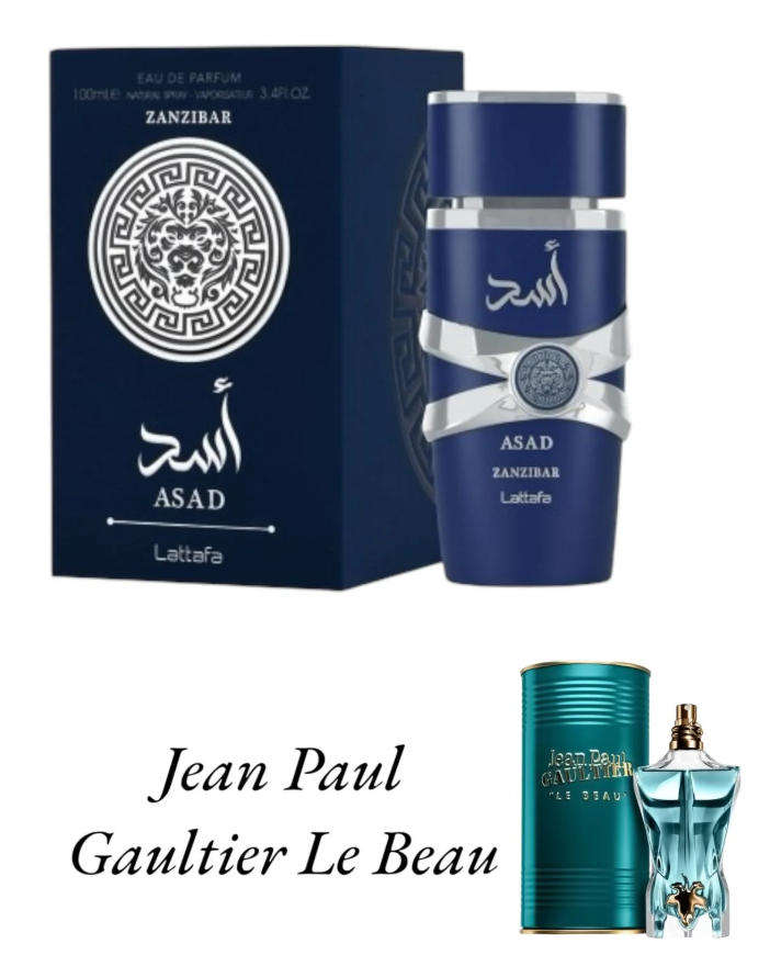 ASAD Zanzibar by Lattafa - Eau de Parfum for Men (New Release) 100ml