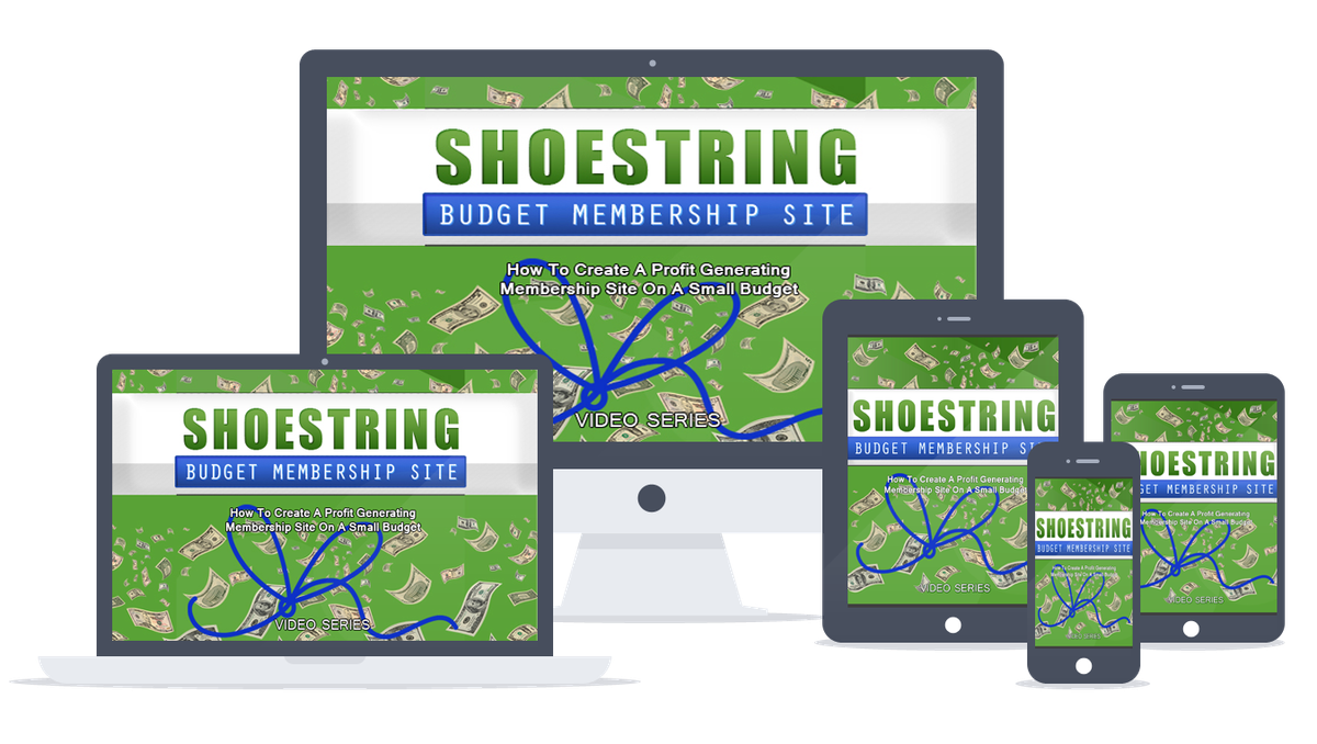 Shoestring Budget Membership Site Tutorial with Video and Audiobook Upgrade