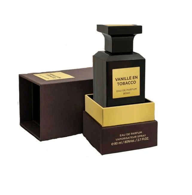 VANILLE EN TOBACCO - Eau De Parfum 100ml by Fragrance World (For Him)