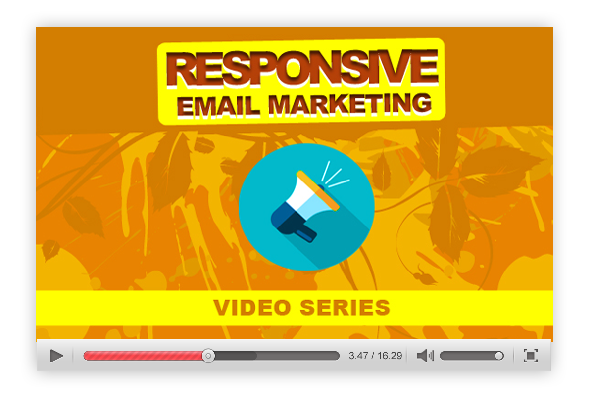 Responsive Email Marketing Tutorial plus Video Upgrade Bundle
