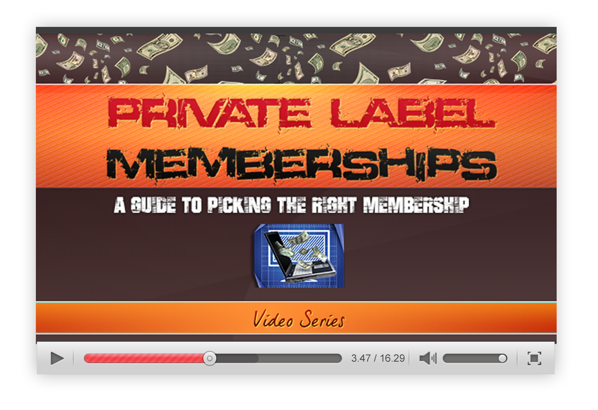 Private Label Memberships Guide Tutorial and Video Upgrade Bundle