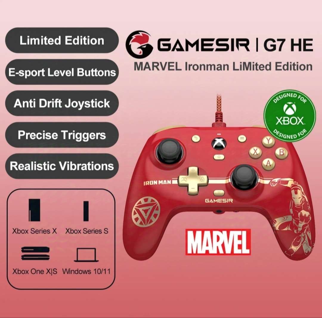 GameSir G7 HE Iron Man Limited Edition - Controller (Wired)