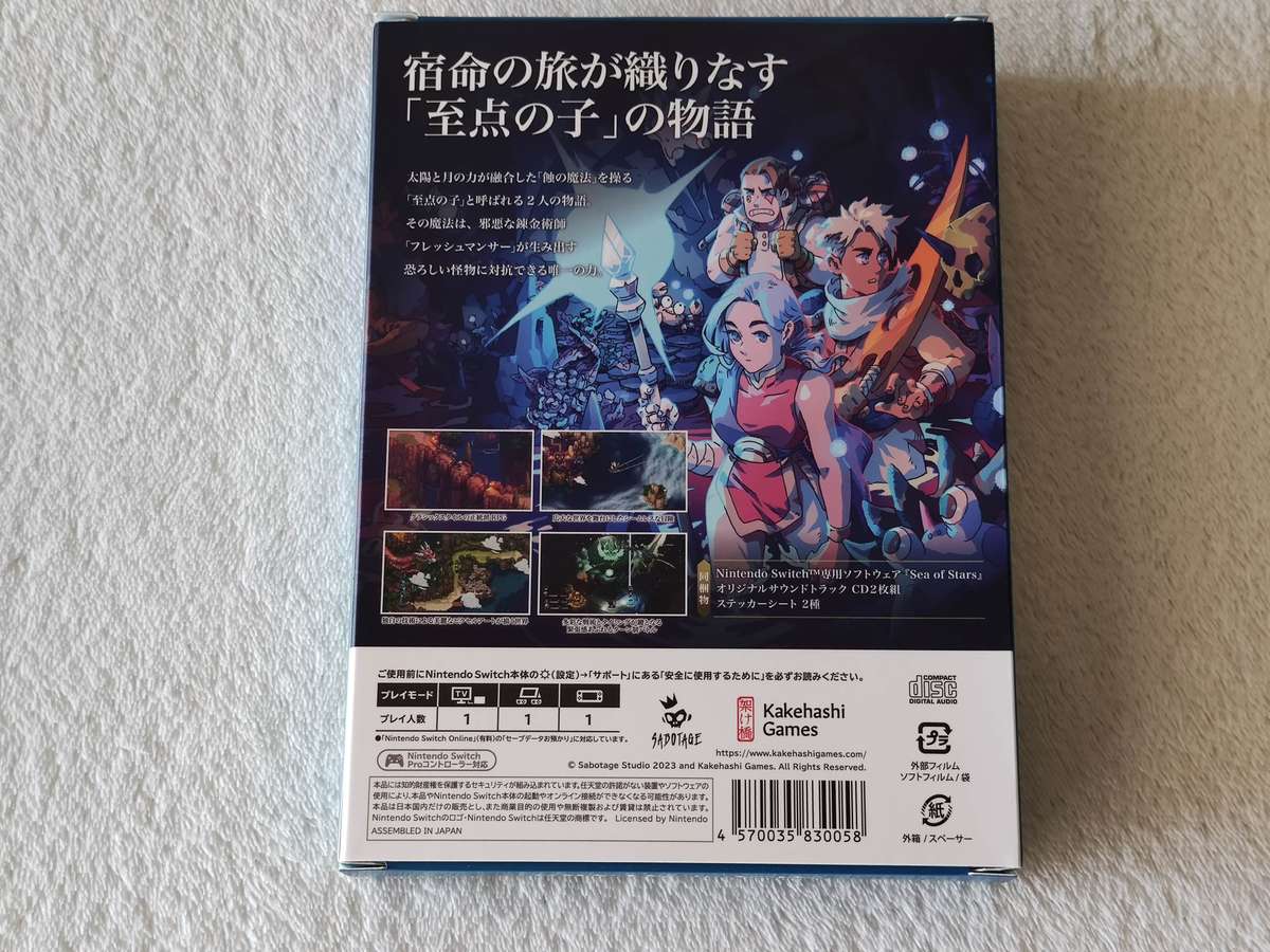 Sea Of Stars - Nintendo Switch Game