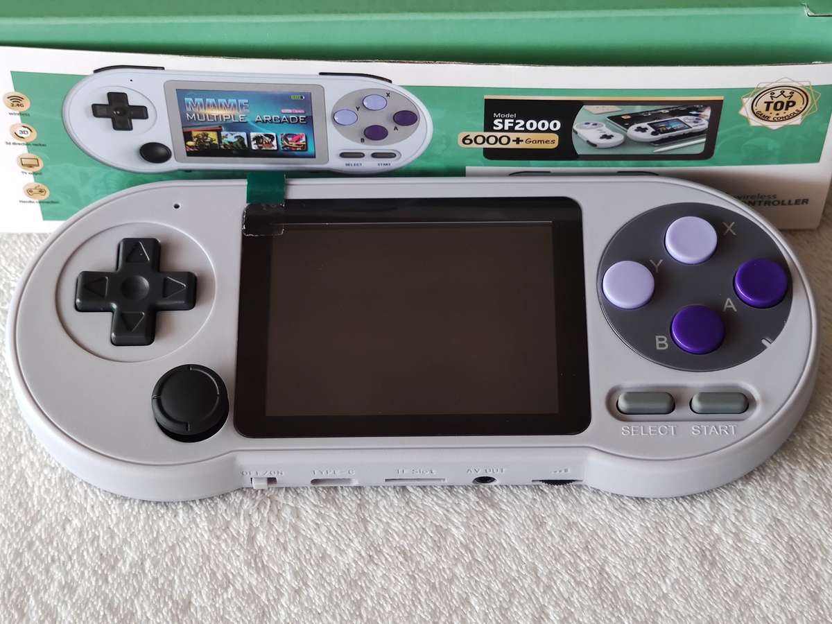 DATA FROG SF2000 Handheld Game Console